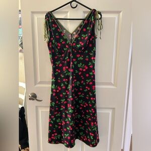 Pin-up Couture Anna Black Cherry Dress